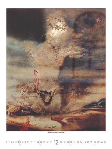 Obrázky: SALVADOR DALÍ, nástenný kalendár 420x560 mm, Obrázok 5