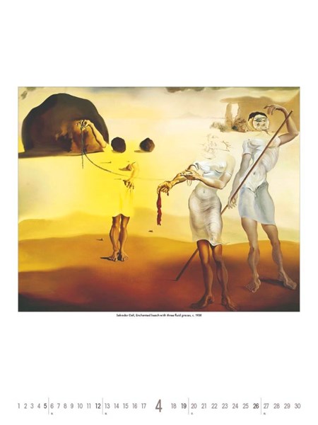 Obrázky: SALVADOR DALÍ, nástenný kalendár 420x560 mm, Obrázok 8