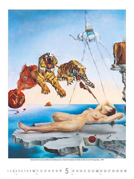 Obrázky: SALVADOR DALÍ, nástenný kalendár 420x560 mm, Obrázok 9