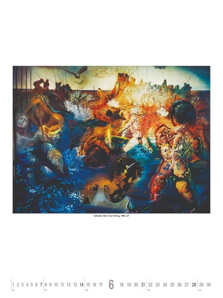 Obrázky: SALVADOR DALÍ, nástenný kalendár 420x560 mm, Obrázok 10
