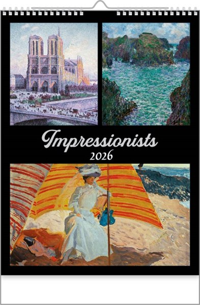 Obrázky: IMPRESSIONISTS, nástenný kalendár 420x560 mm