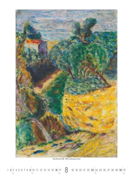 Obrázky: IMPRESSIONISTS, nástenný kalendár 420x560 mm, Obrázok 12