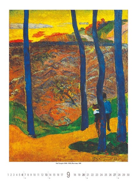 Obrázky: IMPRESSIONISTS, nástenný kalendár 420x560 mm, Obrázok 13