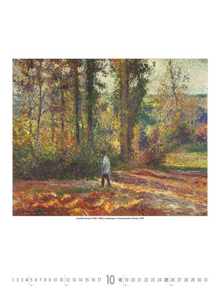 Obrázky: IMPRESSIONISTS, nástenný kalendár 420x560 mm, Obrázok 3