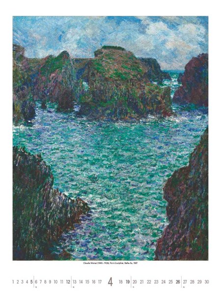 Obrázky: IMPRESSIONISTS, nástenný kalendár 420x560 mm, Obrázok 8