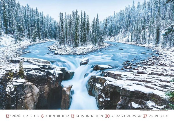 Obrázky: NATIONAL PARKS, nástenný kalendár 450x315 mm, väzba na špirále, Obrázok 13