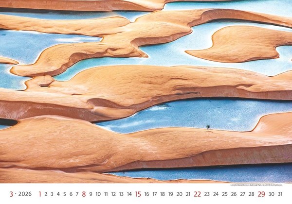 Obrázky: NATIONAL PARKS, nástenný kalendár 450x315 mm, väzba na špirále, Obrázok 4