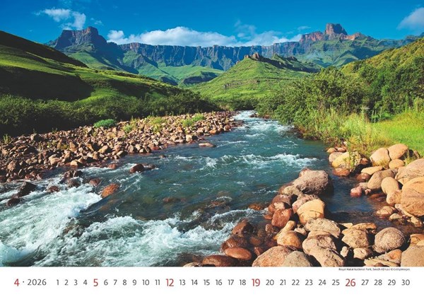 Obrázky: NATIONAL PARKS, nástenný kalendár 450x315 mm, väzba na špirále, Obrázok 5