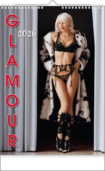 Obrázky: GLAMOUR, nástenný kalendár 340x485 mm, Obrázok 6