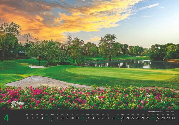 Obrázky: GOLF, nástenný kalendár 485x340 mm, Obrázok 2