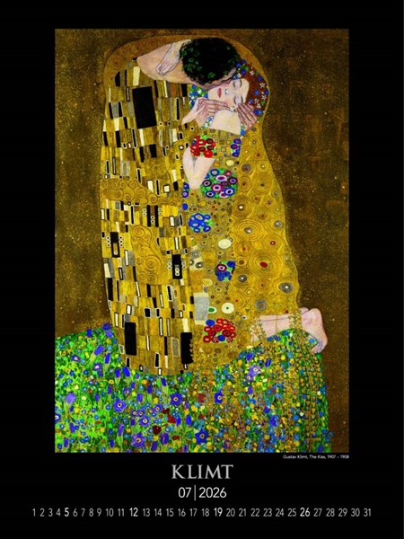 Obrázky: GUSTAV KLIMT,nástenný kalendár 420x560 mm, Obrázok 11