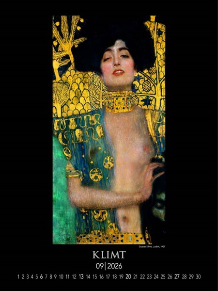 Obrázky: GUSTAV KLIMT,nástenný kalendár 420x560 mm, Obrázok 13