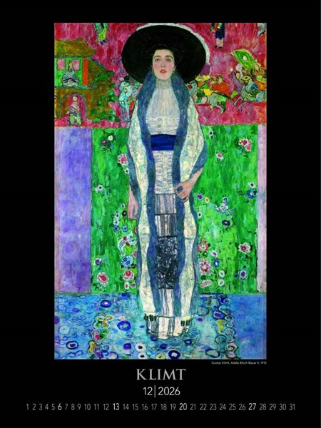 Obrázky: GUSTAV KLIMT,nástenný kalendár 420x560 mm, Obrázok 5