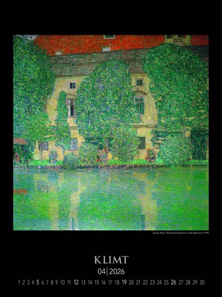 Obrázky: GUSTAV KLIMT,nástenný kalendár 420x560 mm, Obrázok 8