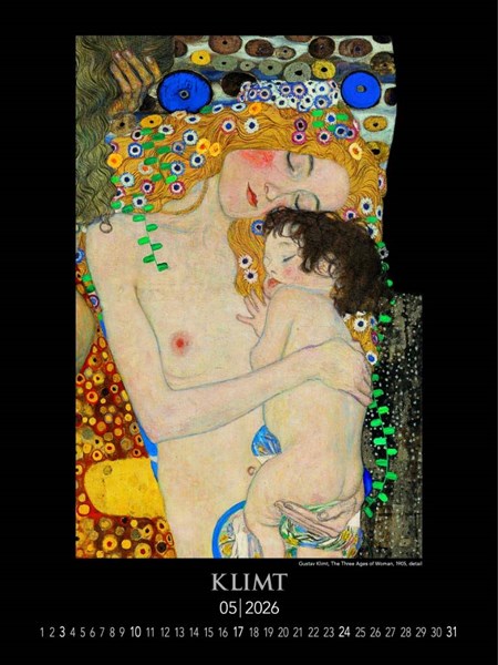 Obrázky: GUSTAV KLIMT,nástenný kalendár 420x560 mm, Obrázok 9