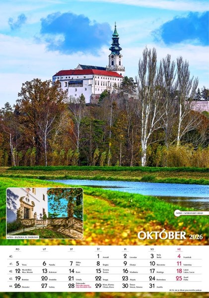 Obrázky: SPOZNÁVAME SLOVENSKO, nástenný kalendár 340X485 mm, Obrázok 3
