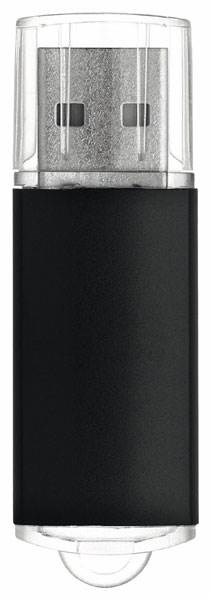 Obrázky: Plastový USB flash disk 64GB, čierny