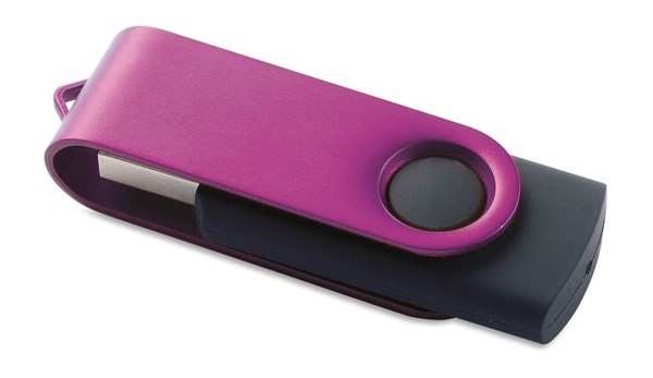 Obrázky: Twister Rotodrive fialový USB flash disk 1GB, Obrázok 2