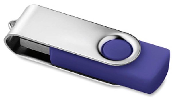 Obrázky: Techmate fialovo-str.vykláp. USB flash disk 4GB, Obrázok 3