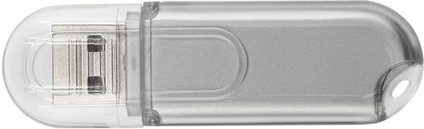 Obrázky: Infotech mini USB flash disk strieborný 16GB, Obrázok 3