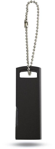 Obrázky: USB kľúč 4 GB,  čierna, Obrázok 2