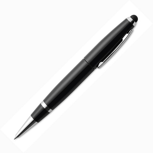 Obrázky: Memotouch čierne gul. pero/stylus/USB disk 64 GB