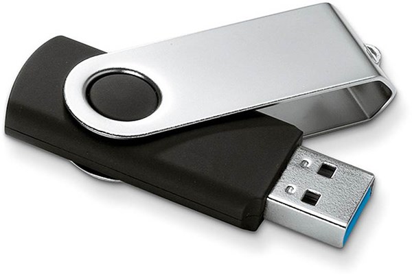Obrázky: Twister Techmate 3.0 čierno-strieb. USB disk 64GB