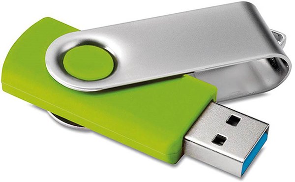 Obrázky: Twister Techmate 3.0 limet.-strieb USB disk 64GB