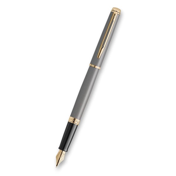 Obrázky: Waterman Hémisphère Stone Grey GT, pl.pero, hrot F