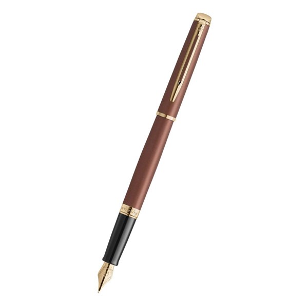 Obrázky: Waterman Hemisphere Copper Red GT, pl.pero, hrot M