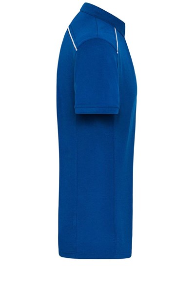 Obrázky: Pracovná bio polokošeľa 200kráľ. modrá XXL, Obrázok 4