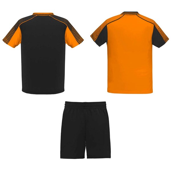 Obrázky: Dets. sada 2 dresov a šortiek, oranž.-čierna 15/16, Obrázok 2