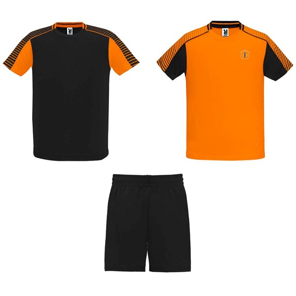Obrázky: Dets. sada 2 dresov a šortiek, oranž.-čierna 15/16, Obrázok 6