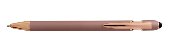 Obrázky: Ružové hliník. gul. pero NOTY SOFT LUX stylus, Obrázok 2