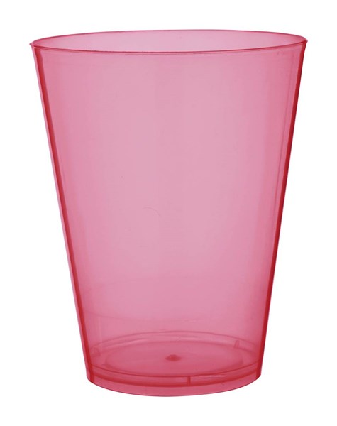 Obrázky: Festivalový kelímok 500ml transparentný červený