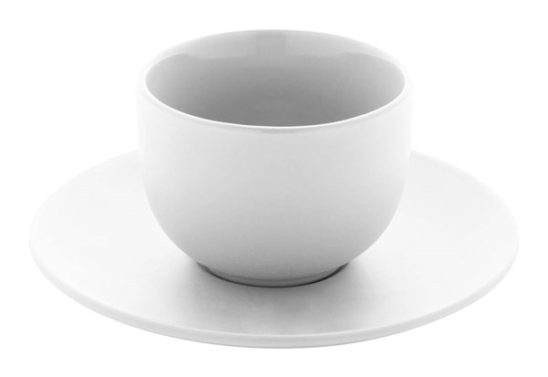 Obrázky: 2ks šálok 200ml s podšálkou na cappuccino, biele, Obrázok 7