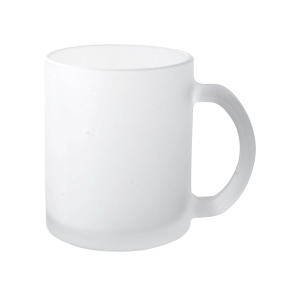 Obrázky: Sklenený frosty hrnček 300ml