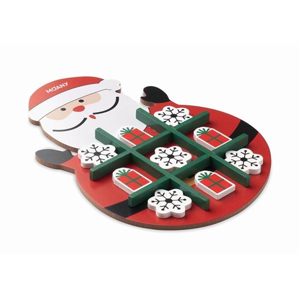 Obrázky: Vianočné drevené piškvorky Santa, Obrázok 6
