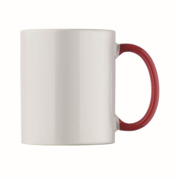 Obrázky: Vianočný ker.hrnček 300ml v krabičke,červ.pančucha, Obrázok 8