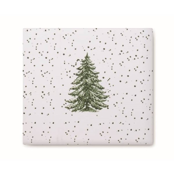 Obrázky: Vianočný ker.hrnček 300ml v krabičke, zelený strom, Obrázok 7