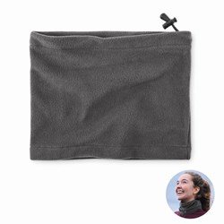 Obrázky: Šedá flísová nastaviteľná bandana