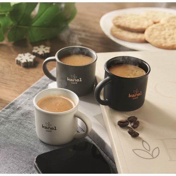 Obrázky: Keramická espresso šálka 40 ml, biela, Obrázok 4