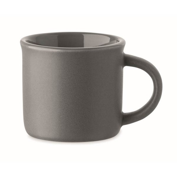 Obrázky: Keramická espresso šálka 40 ml, kamenná šedá