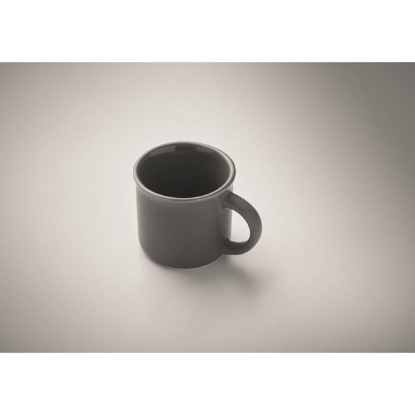 Obrázky: Keramická espresso šálka 40 ml, kamenná šedá, Obrázok 2