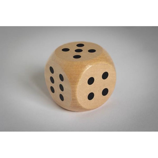 Obrázky: Drevená kocka 5 cm, po 25 ks, Obrázok 3