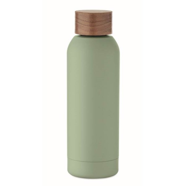 Obrázky: Pogum. jednost. fľaša 700 ml, rec. nerez,čierna