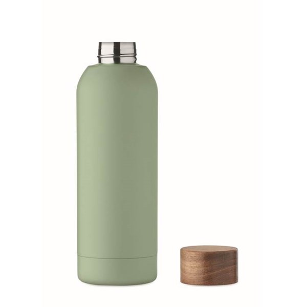 Obrázky: Pogum. jednost. fľaša 700 ml, rec. nerez,čierna, Obrázok 7