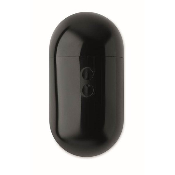 Obrázky: Bezdrôtové slúchadlá TWS z ABS, dotykové, čierna, Obrázok 15