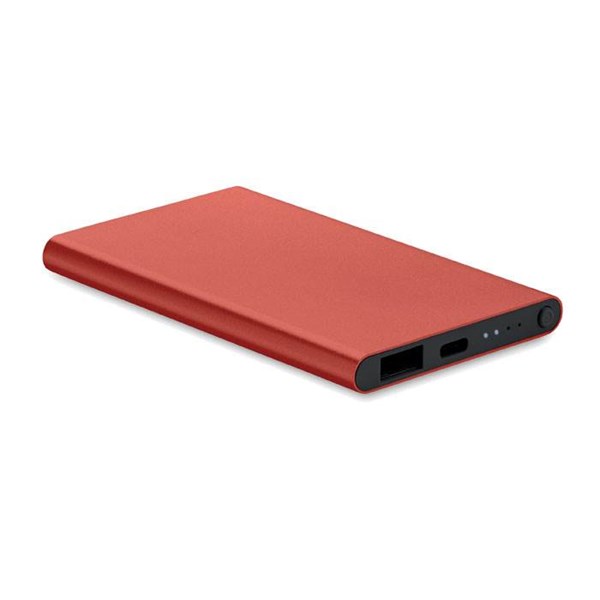 Obrázky: Powerbanka Type C 4 000 mAh, vínová