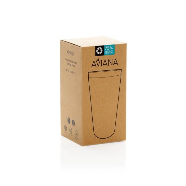Obrázky: Termohrnček Aviana Rowan 500 ml z RCS, biela, Obrázok 5